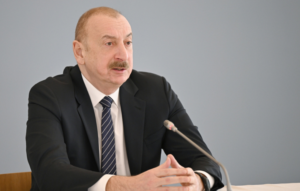 Prezident İlham Əliyev: Türkiyə ilə İsrailin ilk dəfə barışmasında Azərbaycan vasitəçilik edib