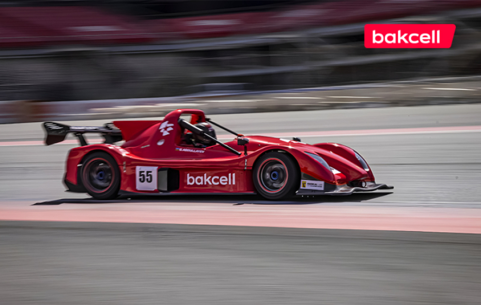 ®  Bakcell’s car numbered 55 in prestigious speed race