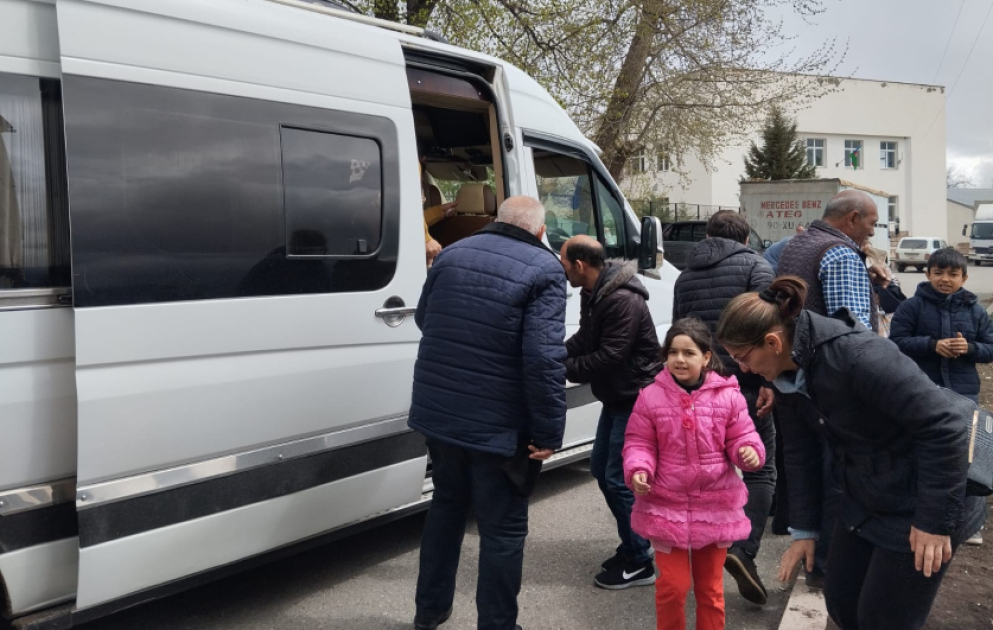 Another 20 families relocated to Hasanriz village of Aghdara district get house keys