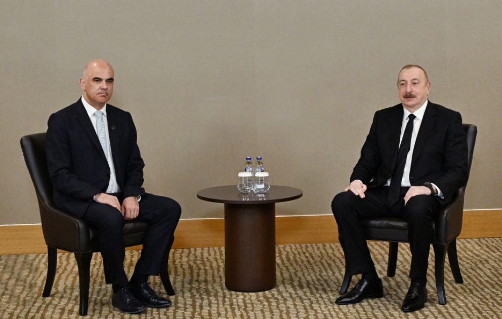 President Ilham Aliyev met with Council of Europe Secretary General Alain Berset in Antalya