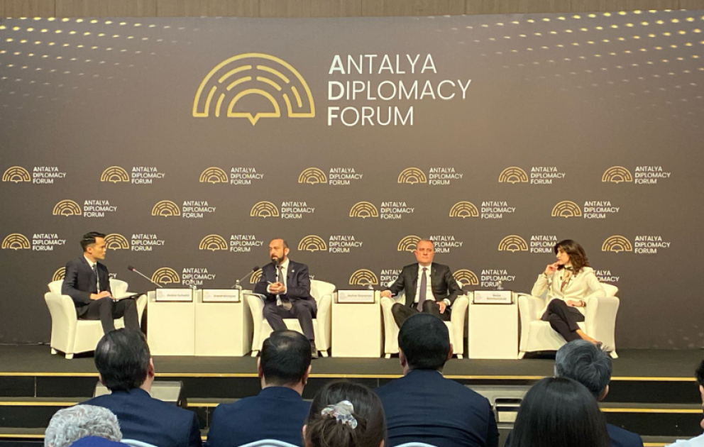 Antalya Forumunda Cənubi Qafqazda regional əməkdaşlığa dair çağırışlar və fürsətlər müzakirə olunub