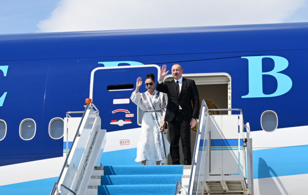 Präsident Ilham Aliyev beendet seinen Arbeitsbesuch in der Türkei