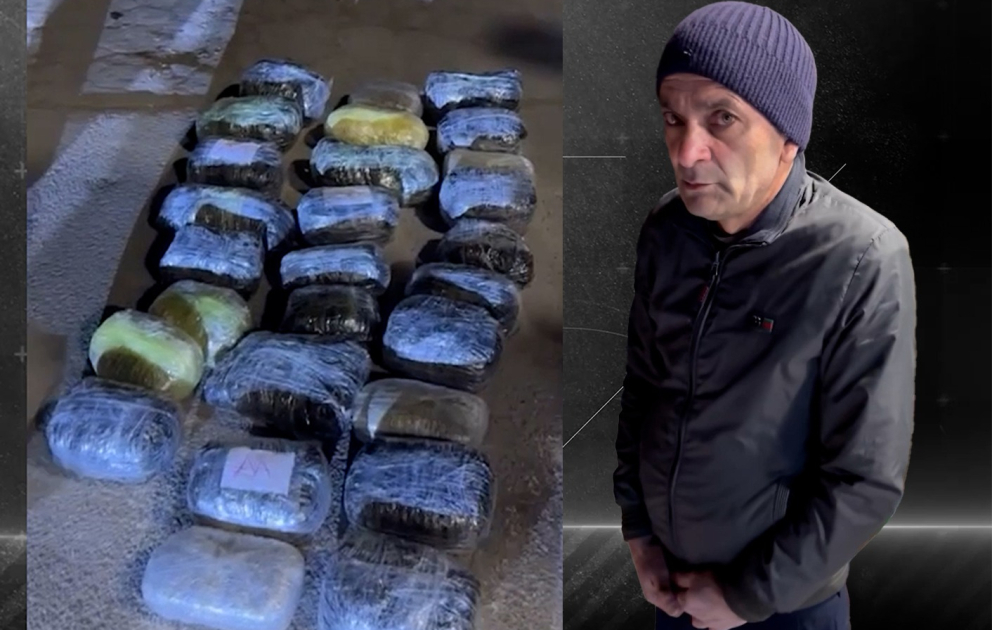 Bakıda avtomobilində 29 kiloqram marixuana olan narkotacir tutulub