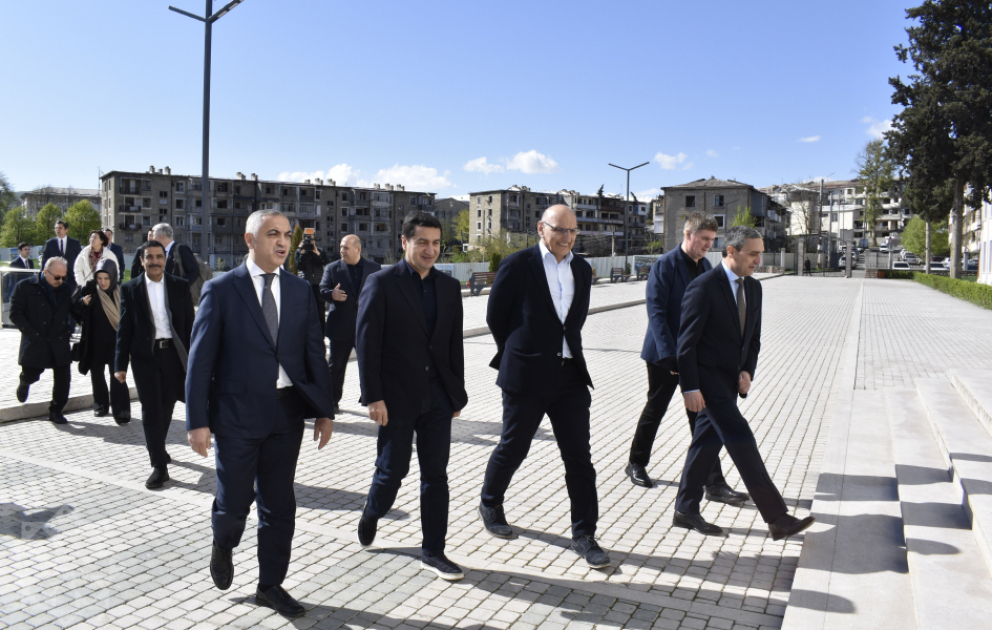Azərbaycanda akkreditə olunmuş diplomatik korpusun nümayəndələrinin Xankəndi və Şuşa şəhərlərinə səfəri başlayıb