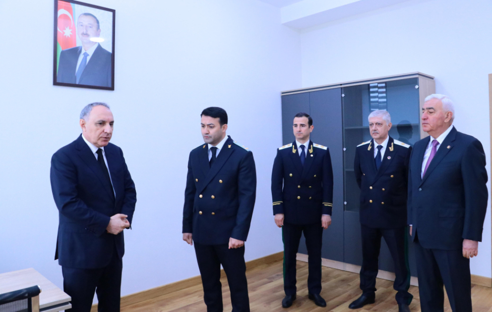 Pirallahı Rayon Prokurorluğunun yeni inzibati binası istifadəyə verilib
