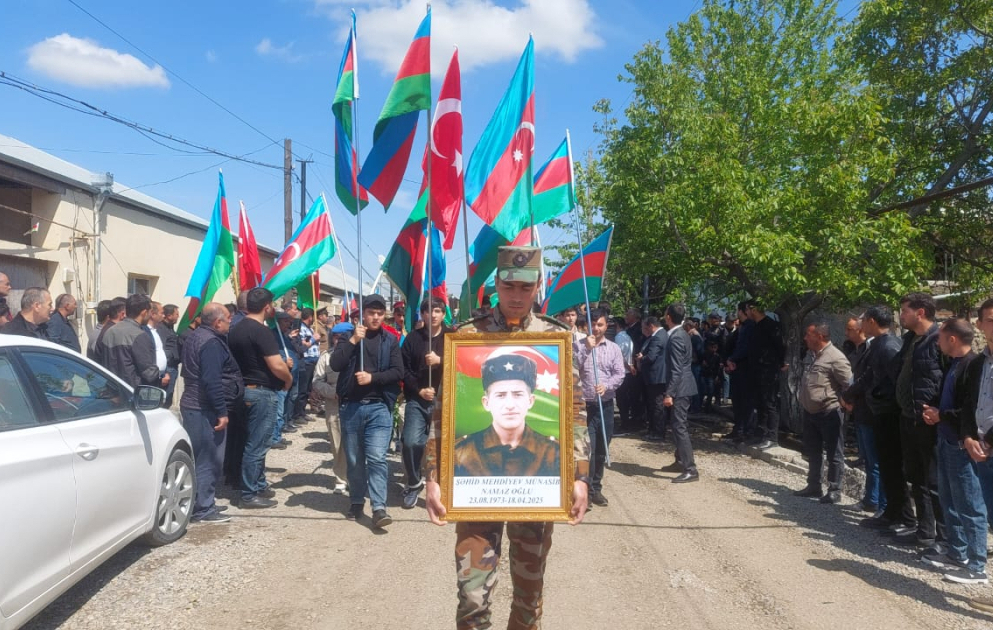 Birinci Qarabağ müharibəsində itkin düşən şəhid Münasib Mehdiyev Samuxda dəfn olunub