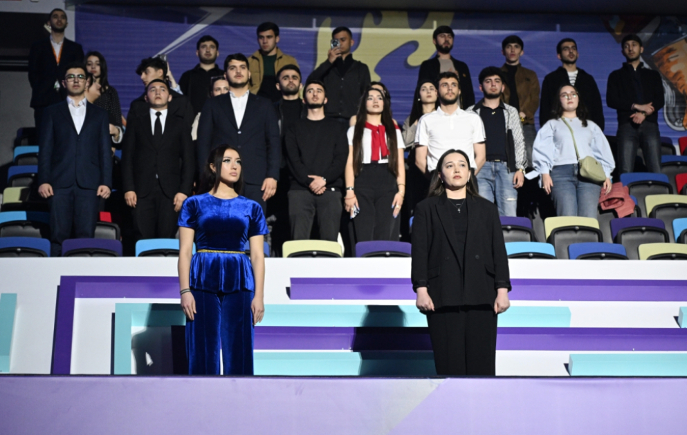 Bakıda bədii gimnastika üzrə Dünya Kubokunun açılış mərasimi keçirilib