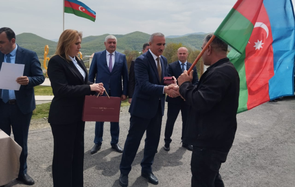 Xocalının Ballıca kəndinə daha 21 ailə köçürülüb