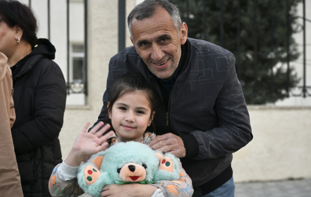 Grand retour : de nouveaux groupes d’anciens déplacés partent pour Sarydjaly et Ballydja
