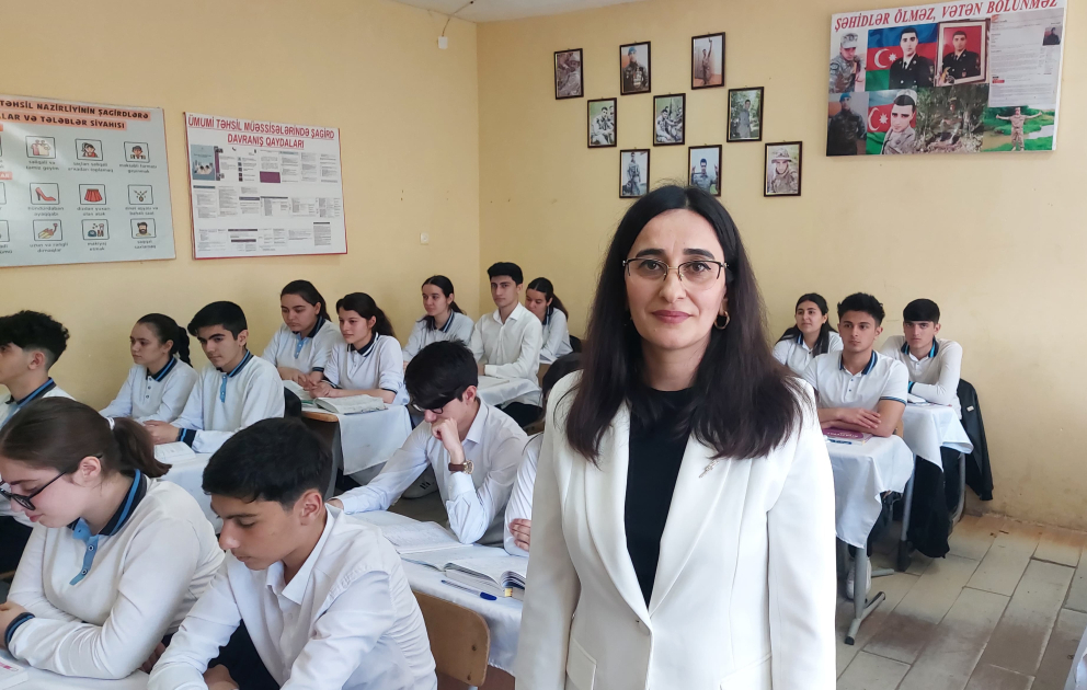 İmişlidə 23 şagirdin 200-dən çox bal topladığı məktəbdən reportaj