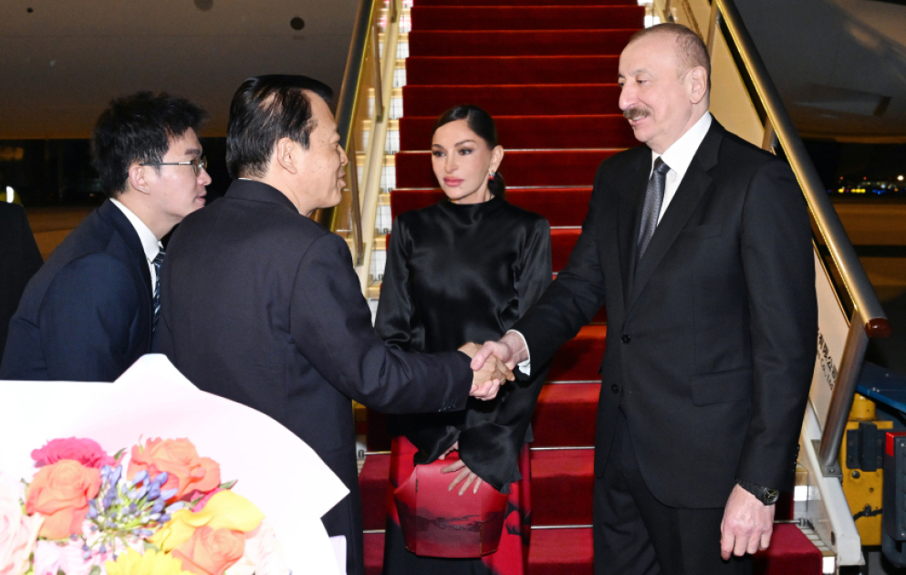 Le président azerbaïdjanais Ilham Aliyev entame une visite d’Etat en Chine
