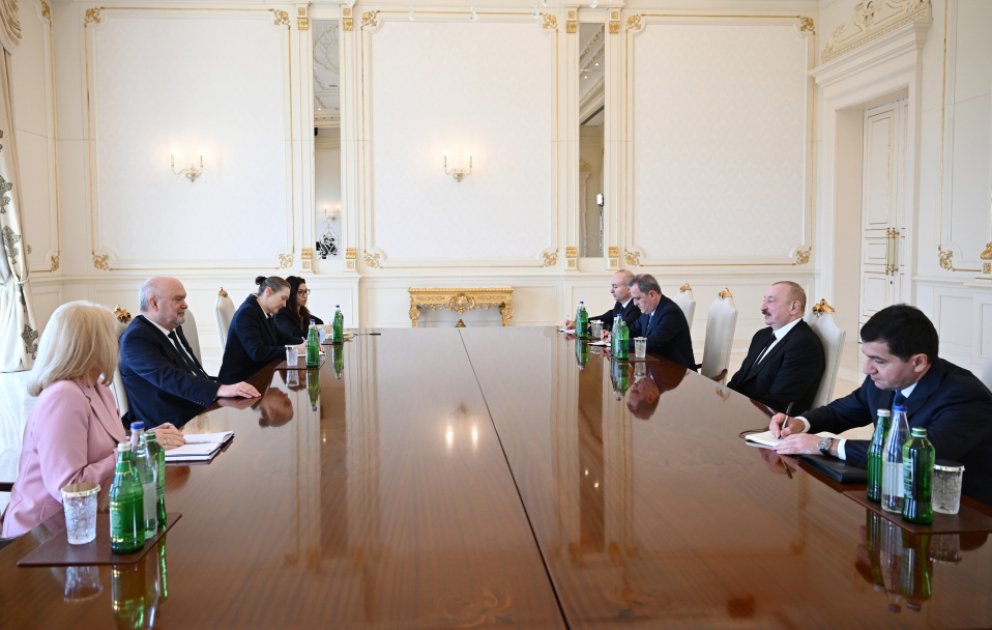 President Ilham Aliyev received OSCE Secretary General