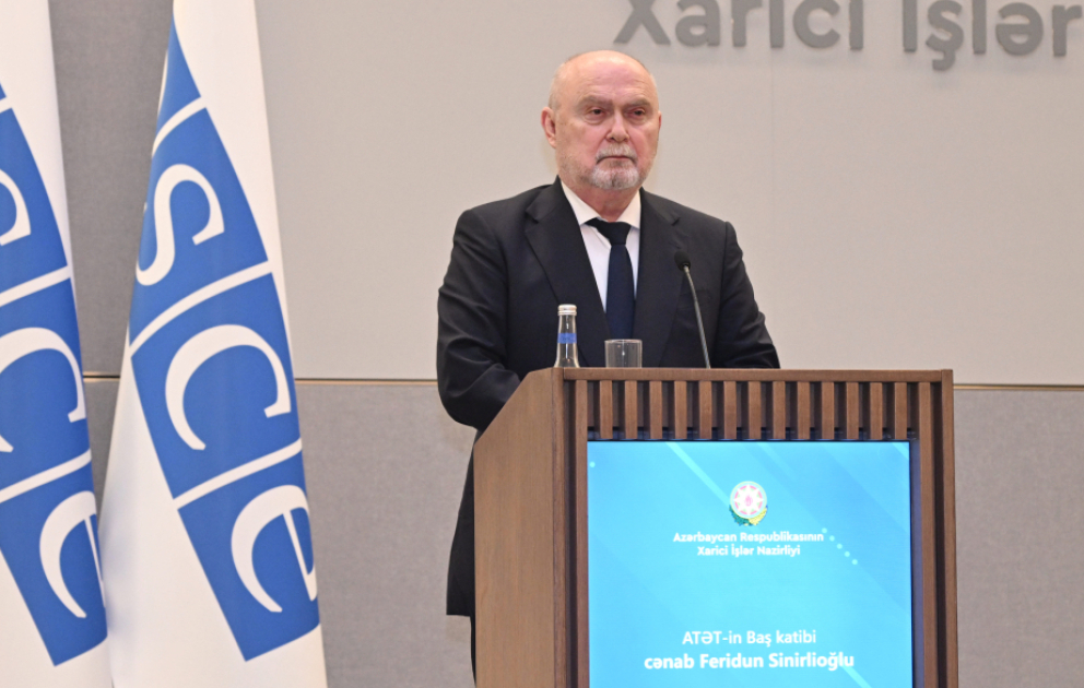Baş katib: ATƏT minaların təmizlənməsində dəstək göstərməyə hazırdır