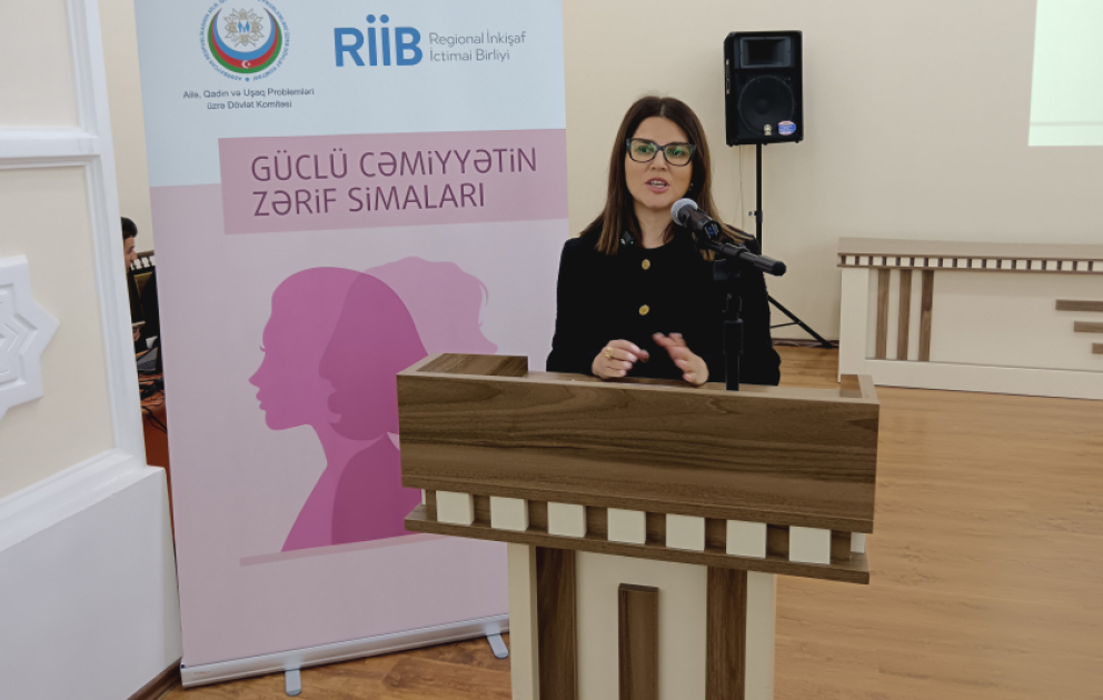Saatlıda “Güclü cəmiyyətin zərif simaları” layihəsi çərçivəsində tədbir keçirilib