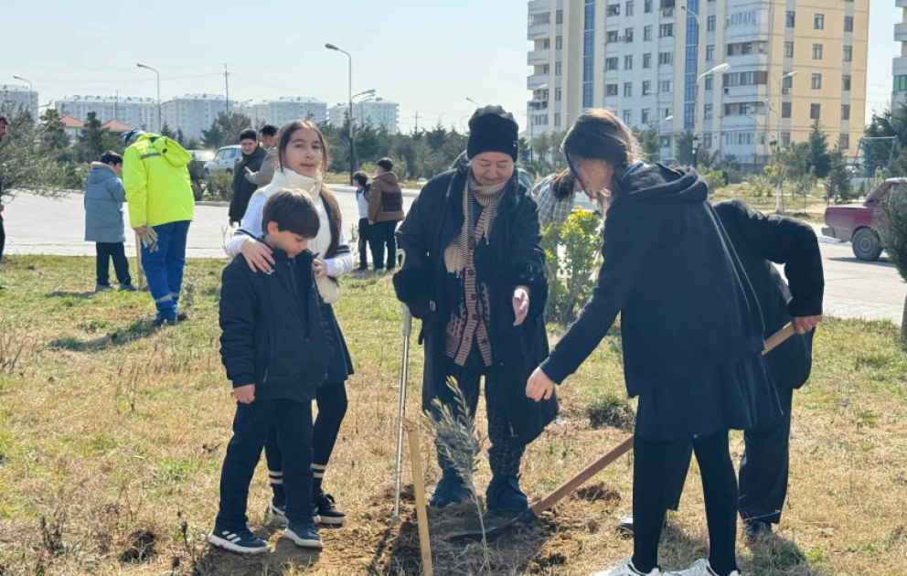 “Konstitusiya və Suverenlik İli” çərçivəsində ağacəkmə aksiyası təşkil edilib