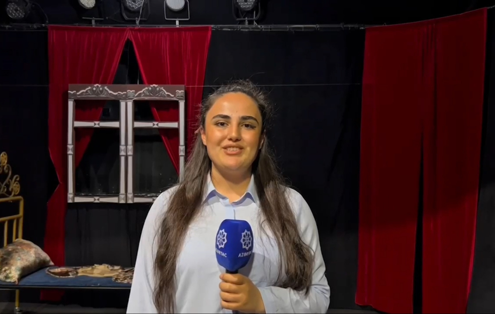 “Müfəttiş” tamaşası Pantomim Teatrında nümayiş olunub