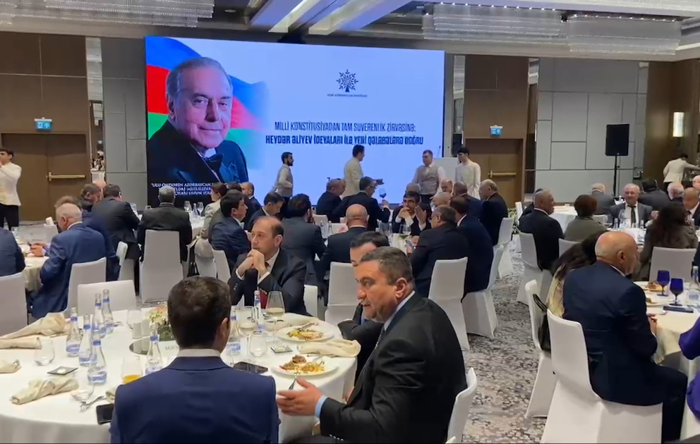 Bakıda “Heydər Əliyev ideyaları ilə yeni qələbələrə doğru” mövzusunda tədbir keçirilir