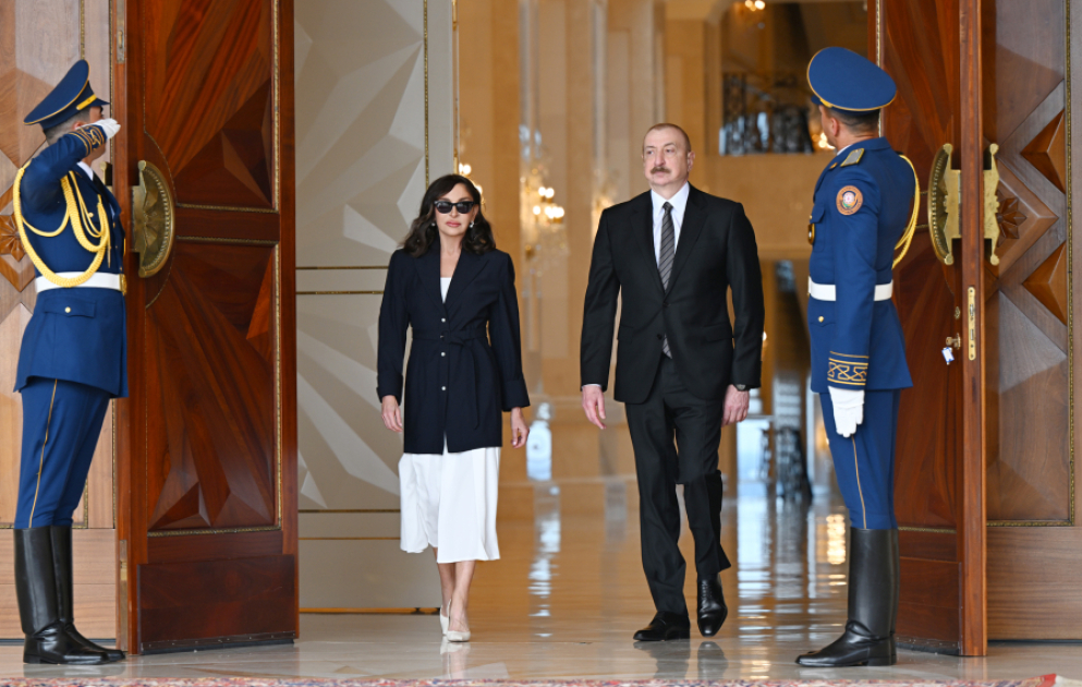 Offizieller Empfang von Generalsekretär des Zentralkomitees der Kommunistischen Partei Vietnams in Baku
