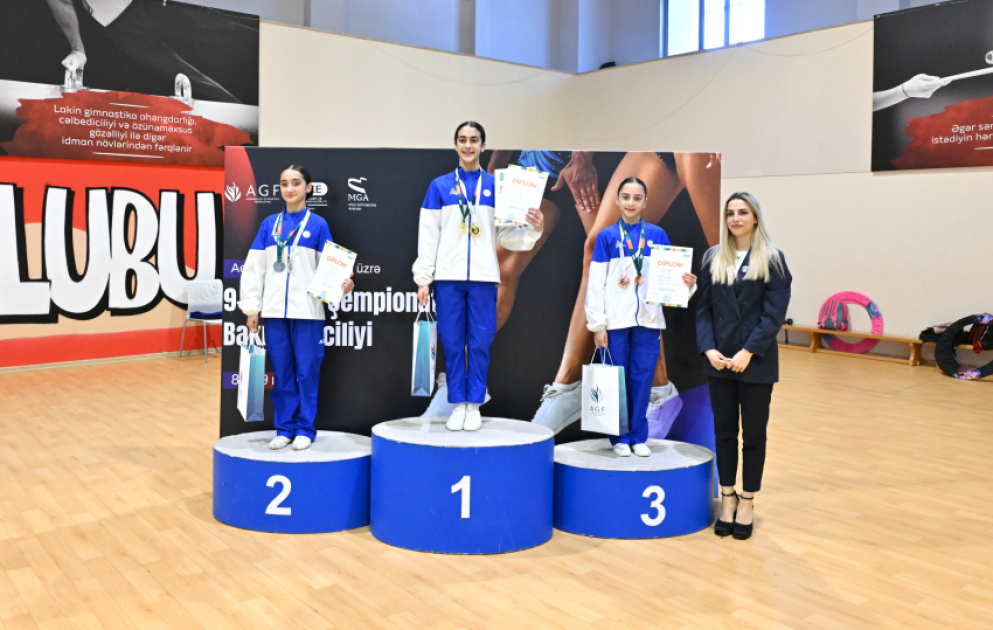 Aerobika gimnastikası üzrə 9-cu Azərbaycan çempionatı və Bakı birinciliyi start götürüb