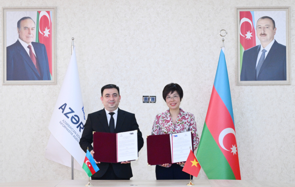 AZERTAC and Vietnam’s VNA sign new cooperation agreement