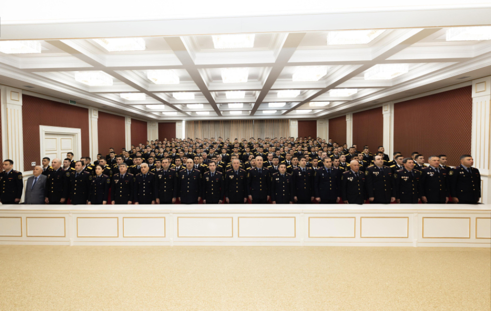 DİN-in Polis Akademiyasında Ümummilli Liderin anadan olmasının 102-ci ildönümü qeyd edilib