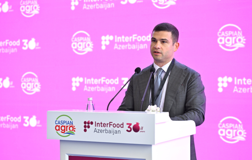 Orxan Məmmədov: Dövlət dəstəyi ilə 10-a yaxın sahibkar “Caspian Agro” və “InterFood Azerbaijan” sərgilərində iştirak edir