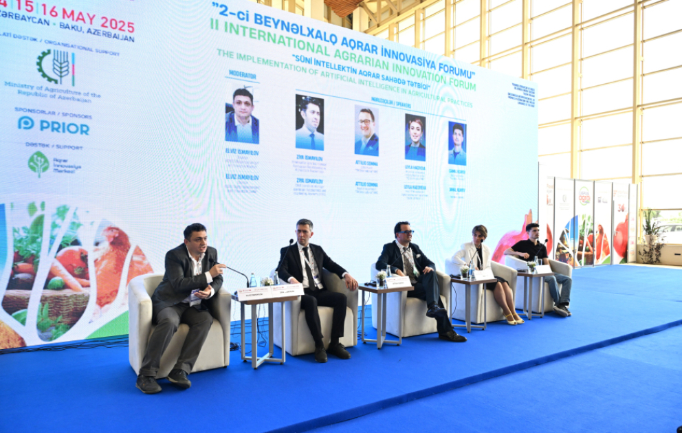 Baku hosts conference on "Implementation of artificial intelligence in agricultural practices"
