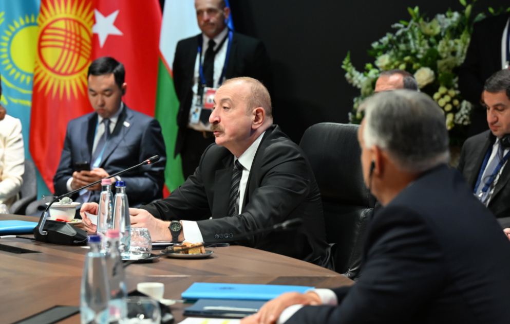 Prezidentin TDT-nin toplantısında iştirakı geniş işıqlandırıldı