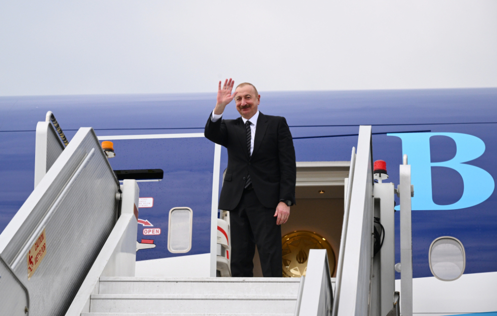 Le président Ilham Aliyev termine sa visite de travail en Hongrie