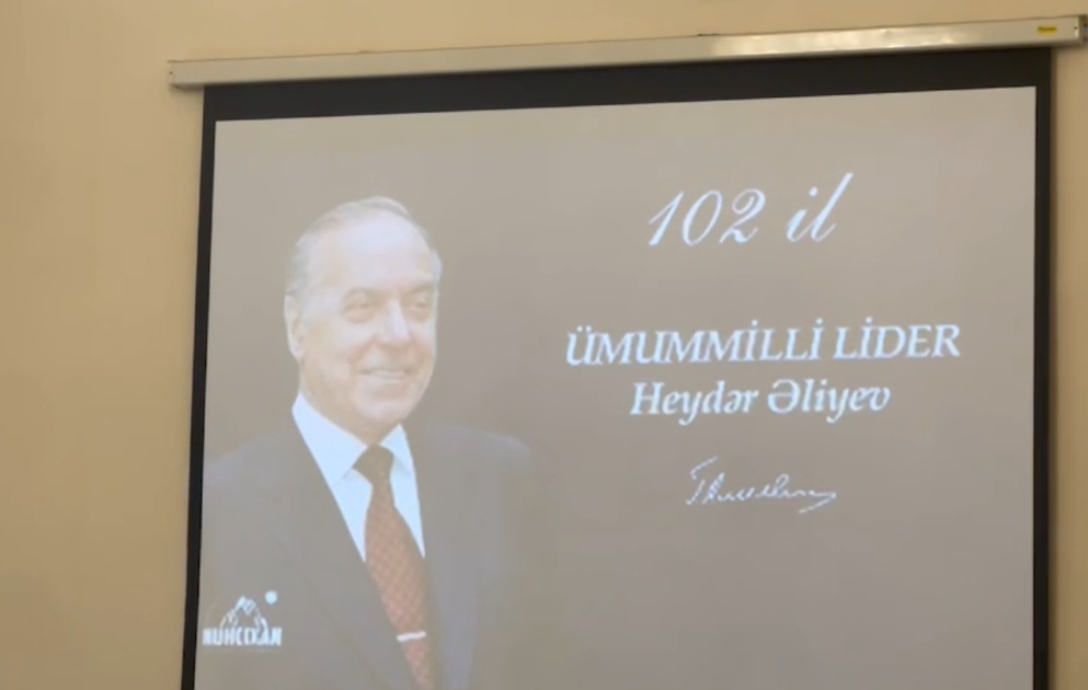 “Biz Heydər Əliyev məktəbini öyrənirik” adlı maarifləndirici tədbir keçirilir
