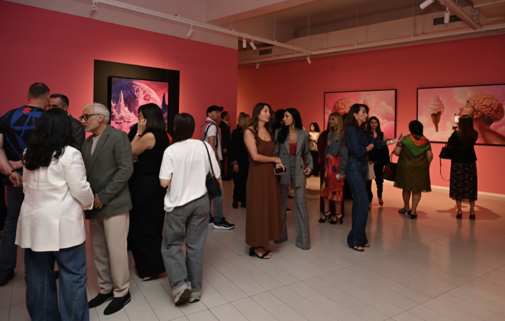 Azərbaycan Müasir İncəsənət Muzeyində “Pink planet” adlı fərdi sərgi açılıb