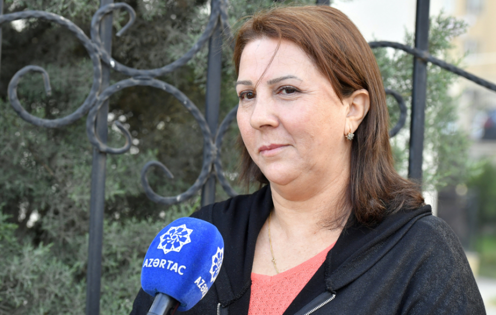 Çiçək Babayeva: Sevinc və qürur hissi ilə keçmiş məcburi köçkünlərimiz öz doğma yurdlarına qayıdırlar