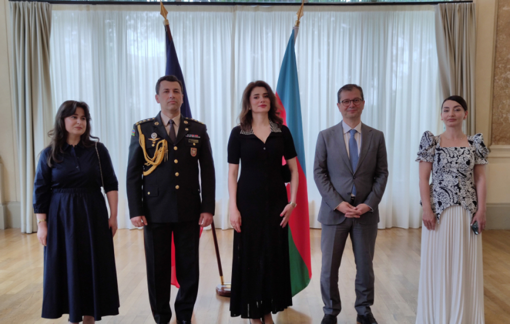 Parisdə 28 May – Müstəqillik Günü münasibətilə təntənəli qəbul keçirilib