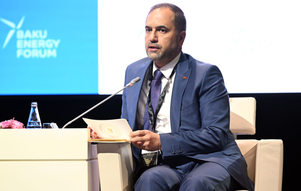 Ahmet Berat Çonkar: Məqsədimiz gündəlik qaz hasilatını 40 milyon kubmetrə çatdırmaqdır
