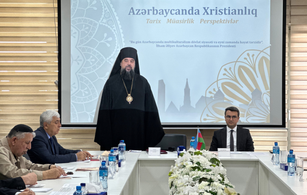 Bakıda "Azərbaycanda Xristianlıq: Tarix, müasir dövr, perspektivlər” mövzusunda dəyirmi masa keçirilib