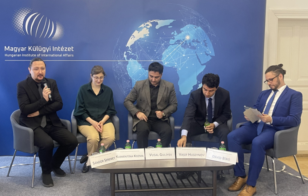 Budapeştdə “Qafqazın açarı: Geosiyasət və Azərbaycanın humanitar siyasəti” adlı konfrans keçirilib