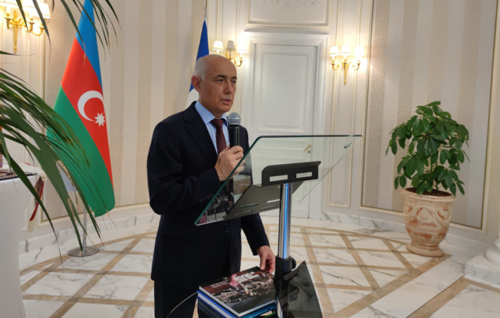 Parisdə “Gizli ölüm toxumları” kitabının təqdimatı olub