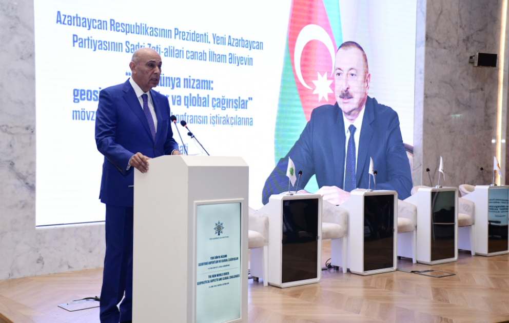 Şuşada “Yeni dünya nizamı: geosiyasi aspektlər və qlobal çağırışlar” mövzusunda beynəlxalq konfrans keçirilib