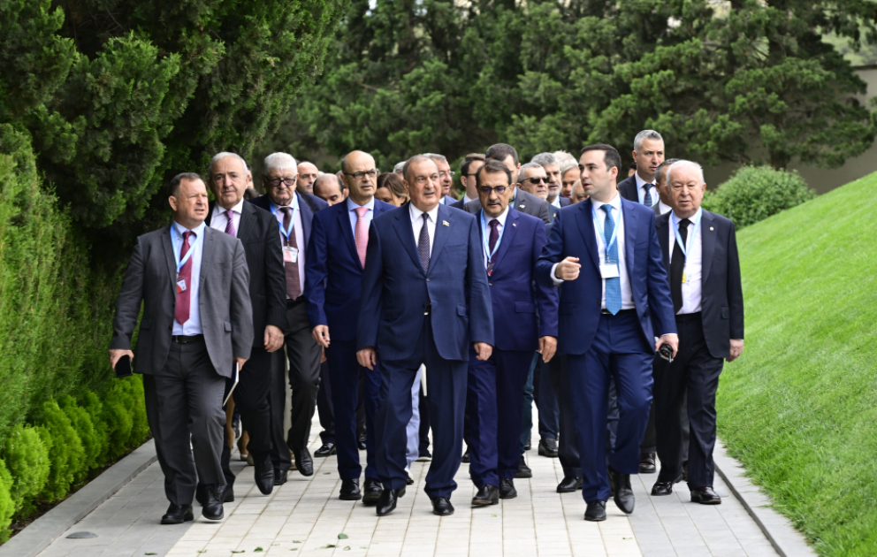 QDİƏT PA-nın 65-ci plenar sessiyasının iştirakçıları Fəxri xiyabanı ziyarət edib