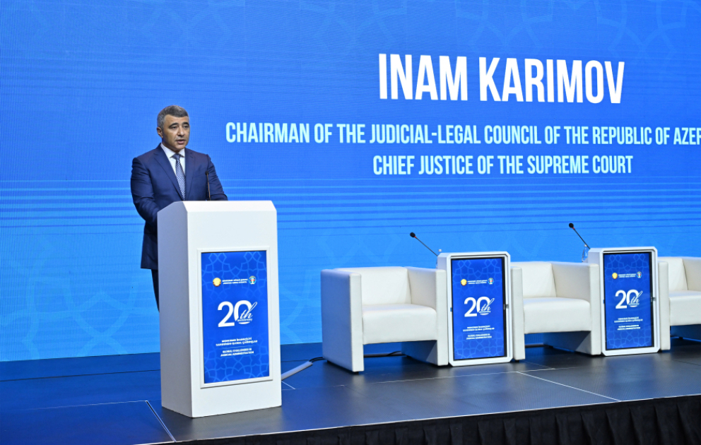 Bakıda “Məhkəmə idarəçiliyi sahəsində qlobal çağırışlar” adlı beynəlxalq konfrans keçirilir