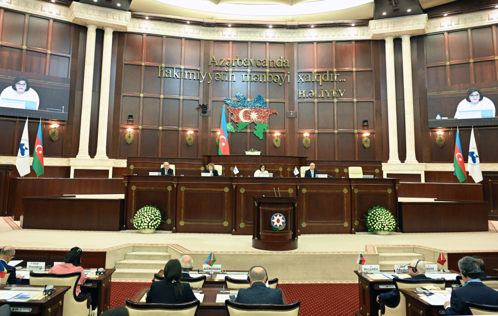 Bakıda QDİƏT PA-nın 65-ci Baş Assambleyasının plenar iclası keçirilib