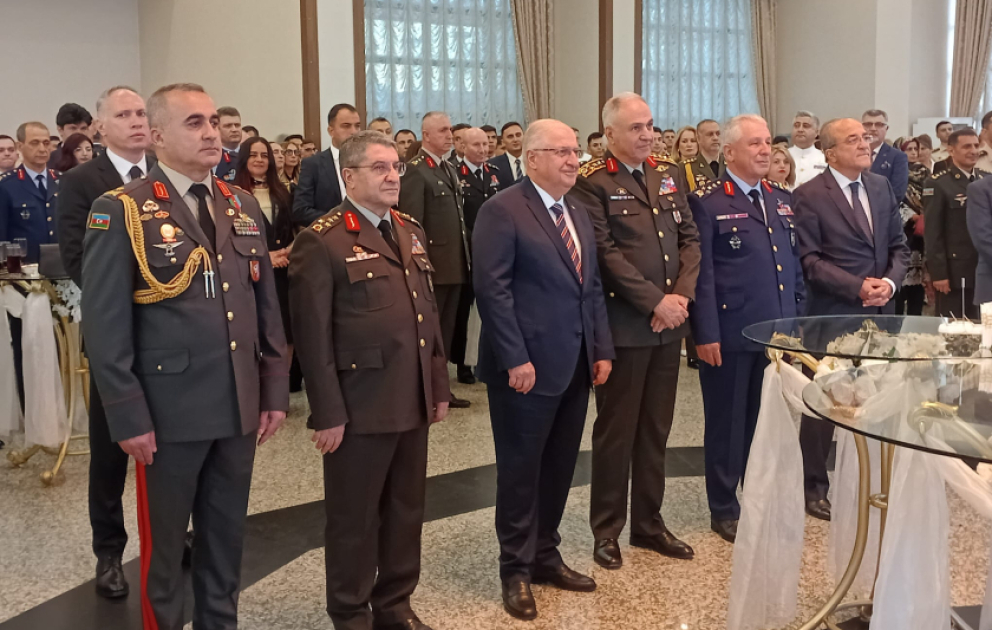 Ankarada Azərbaycan Silahlı Qüvvələri Günü münasibətilə təntənəli qəbul keçirilib