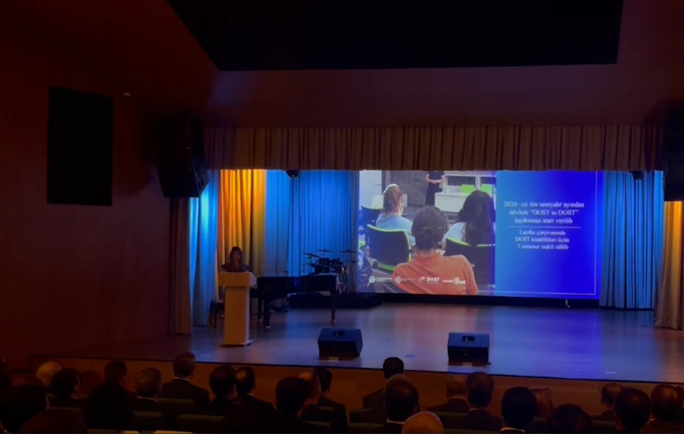 “Əmək münasibətləri” təlim proqramının bağlanış mərasiminə həsr olunmuş tədbir keçirilir
