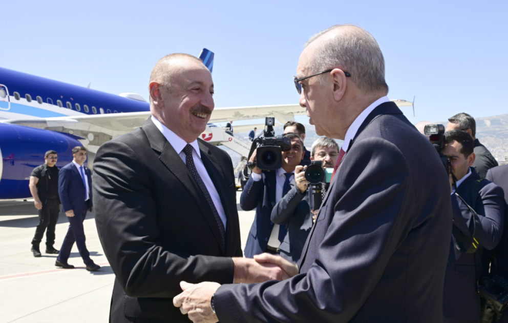 President Ilham Aliyev arrived in Türkiye for working visit