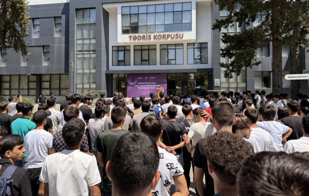 Cəlilabad Dövlət Peşə Təhsil Mərkəzində “Karyera və peşə imkanları günü” adlı tədbir keçirilib
