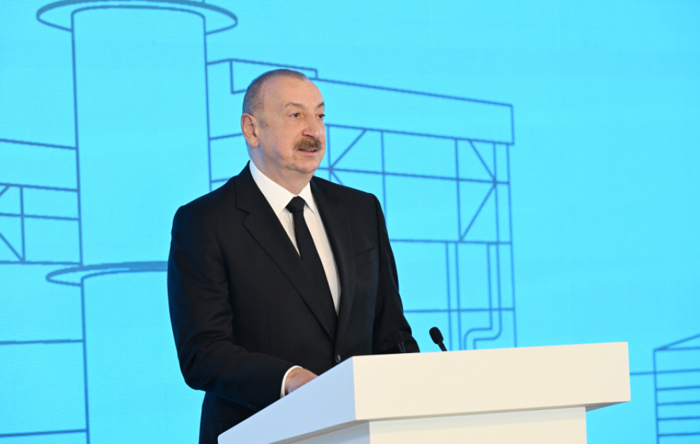 Inauguration ceremony of "8 November" Power Plant held in Mingachevir