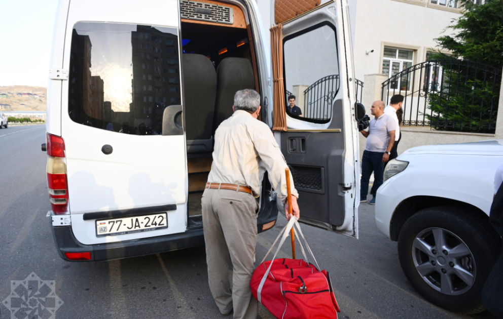 Ağdam rayonunun Kəngərli kəndinə növbəti köç karvanı yola salınıb