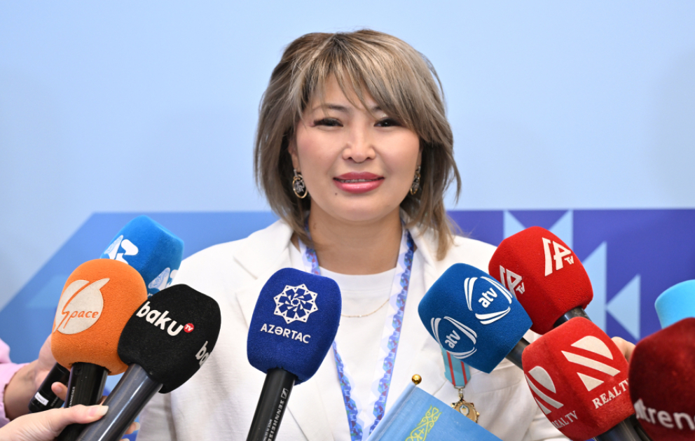 Qazaxıstan nümayəndəsi: Gənclər qlobal çağırışların həllində fəal iştirak etməlidirlər
