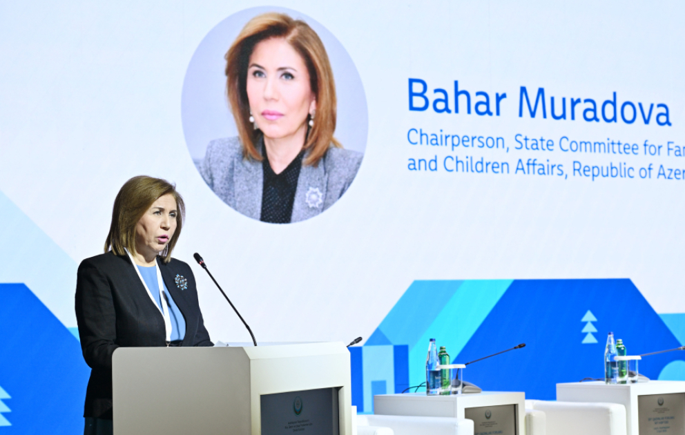 Bahar Muradova: Qadınların təhsilə çıxışı və elmdə, texnologiyada, innovasiyada fəallığının artırılması sahəsində Azərbaycan ciddi nəticələr əldə edib