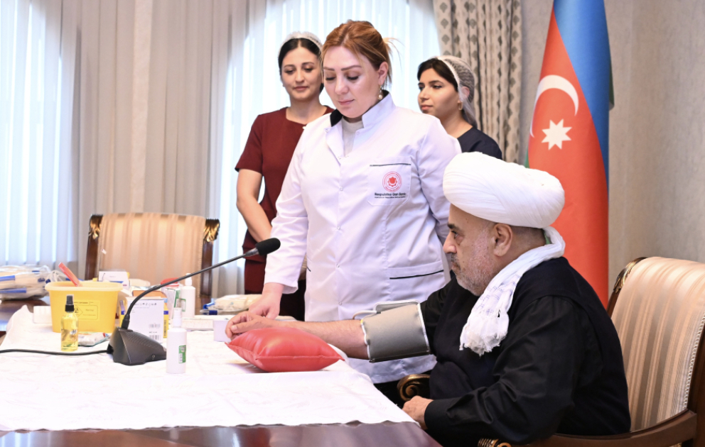Qafqaz Müsəlmanları İdarəsində qanvermə aksiyası keçirilib